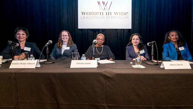 Women in Wine Leadership panel