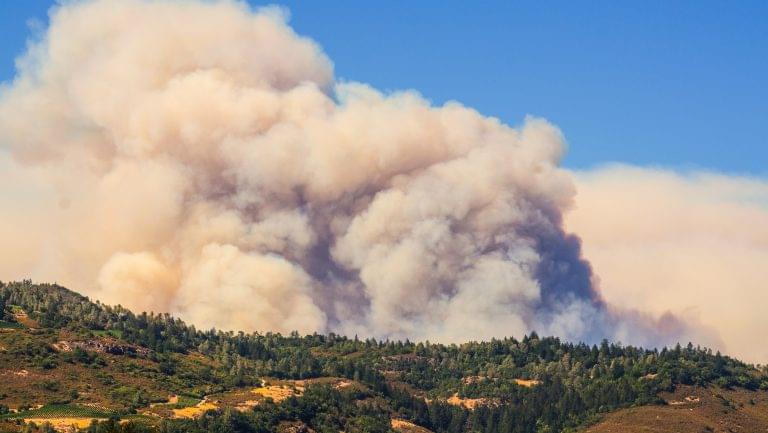 wildfires in california