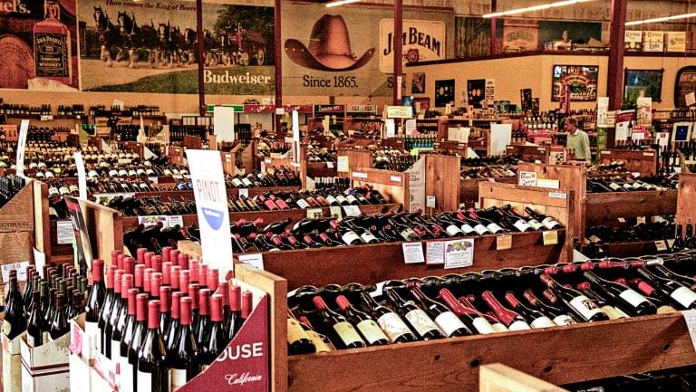 Bottle Barn interior