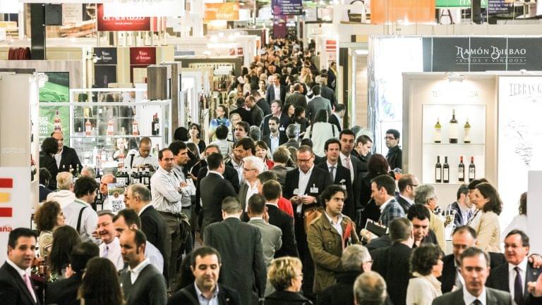 main floor of Vinexpo event